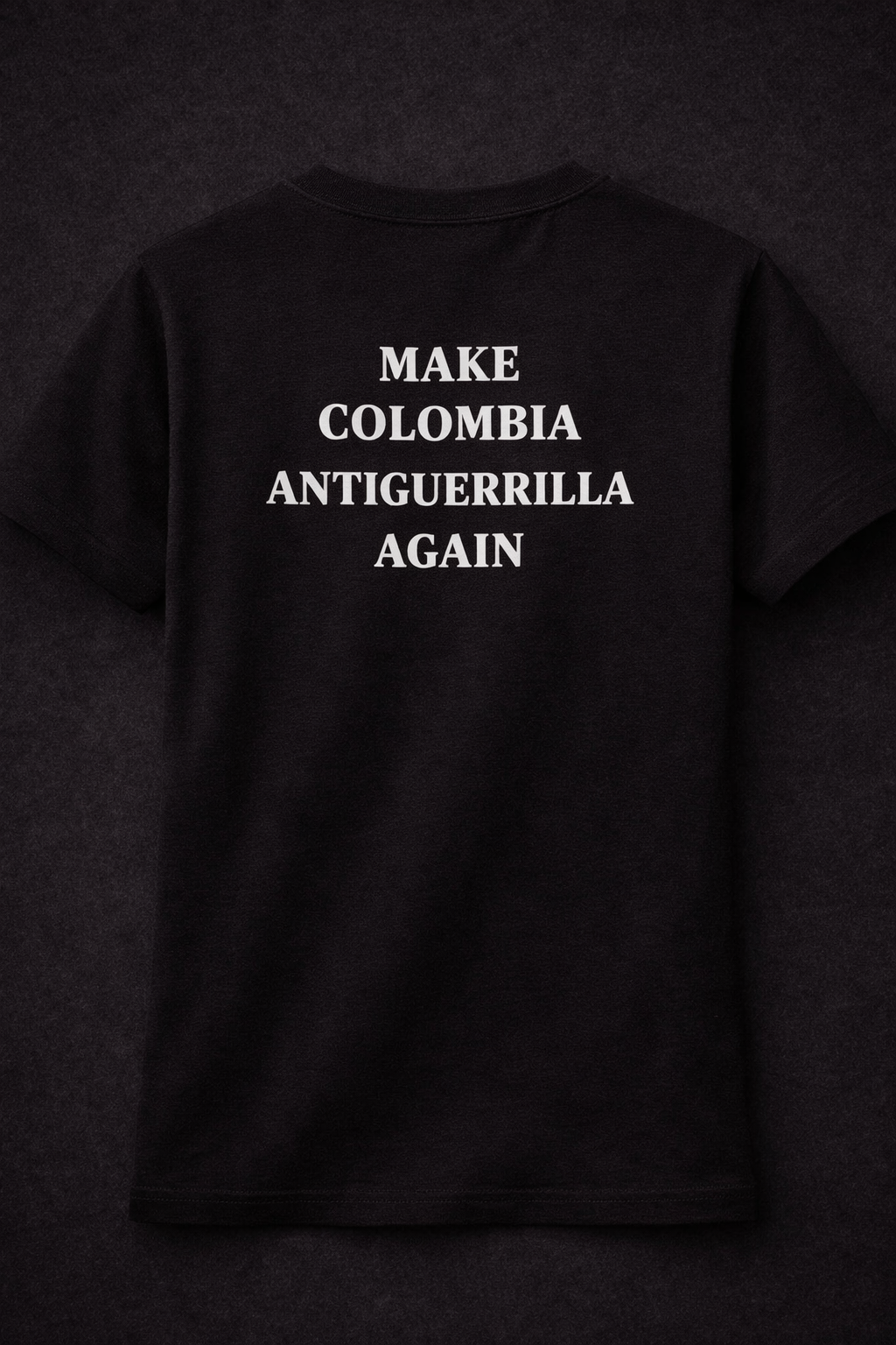 Camisa Make Colombia Antiguerrilla Again Hombre
